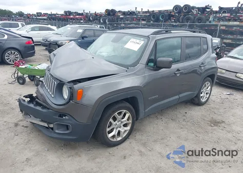 2017 Jeep Renegade Latitude Fwd из США, поврежденный, VIN ZACCJABB9HPE40299